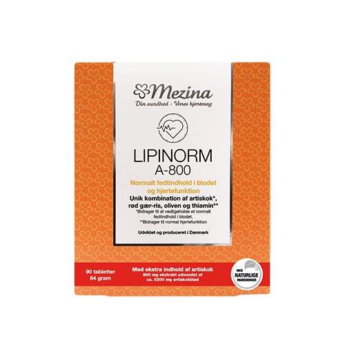 Mezina Lipinorm A 800 - 90 Tabletter til Sundt Hjerte