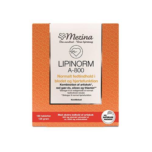 Mezina Lipinorm A 800 - 180 Tabletter til Sundhed