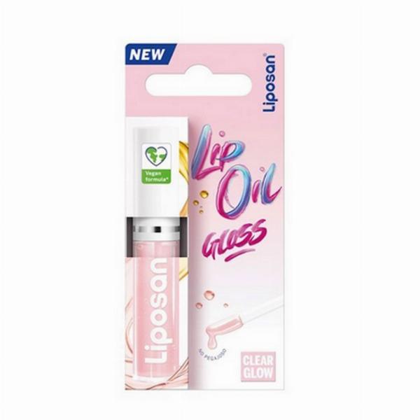 Liposan Clear Glow Læbeolie Gloss 5,5 ml - Fantastisk tilbud!