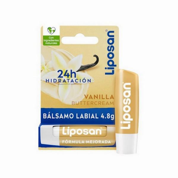 Liposan Læbepomade med Vanilje & Fløde  - Skønhedstilbud!