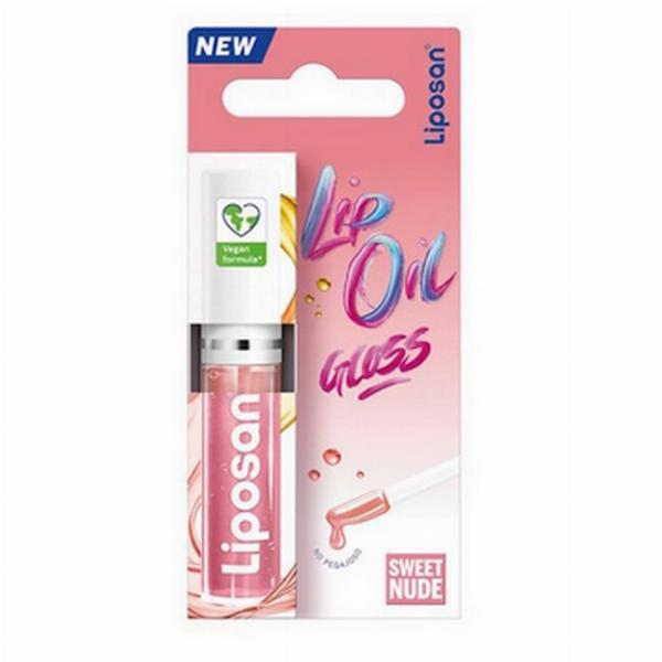 Liposan Sweet Nude Læbeolie Gloss - 5,5 ml tilbud
