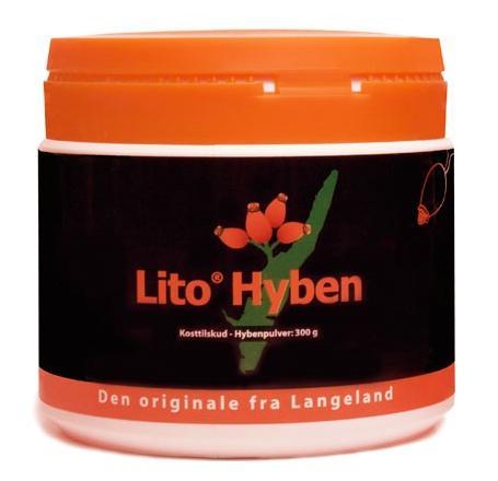 Lito Hyben Pulver 300g - Naturligt Kosttilskud fra Langeland