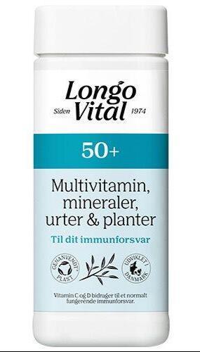 Longo Vital 50+ 180 tabletter - Vitaminer til skønhed