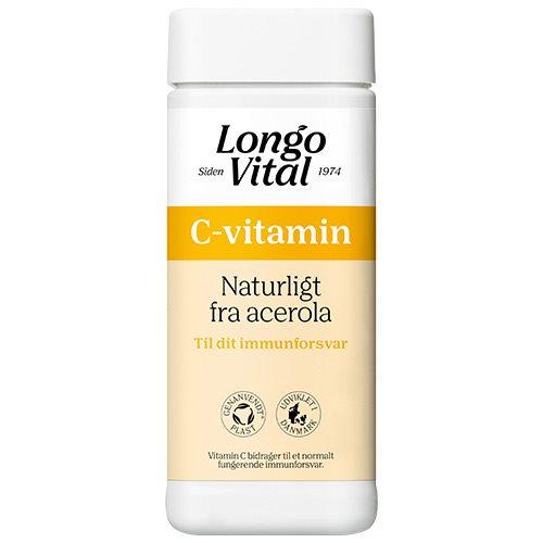 Longo Vital C Vitamin - 150 Tabletter til Immunforsvar