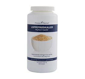Fitness Pharma Psyllium Loppefrøskaller 225 Kapsler