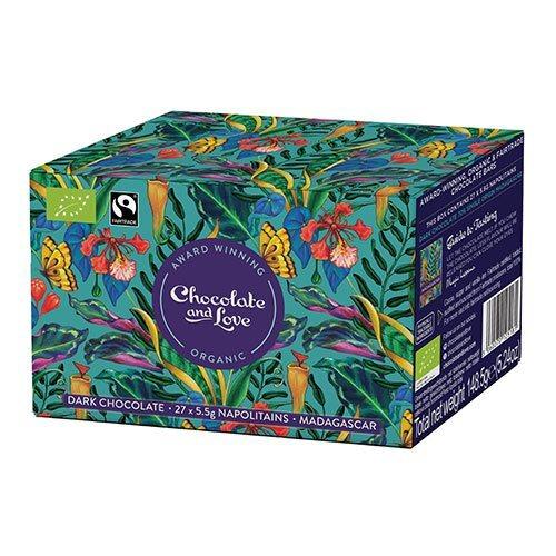 Madagascar Ballotin Chokoladeæske - 27 stk. Mørk Chokolade