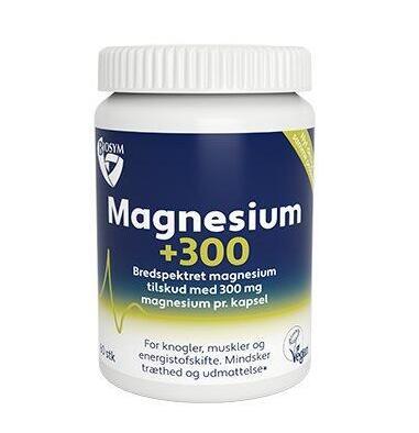 Magnesium 300 mg - 60 Kapsler til Sundhed og Velvære