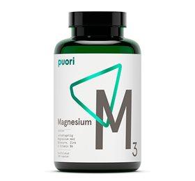 Puori Magnesium M3 180 Kapsler - Energi og Velvære