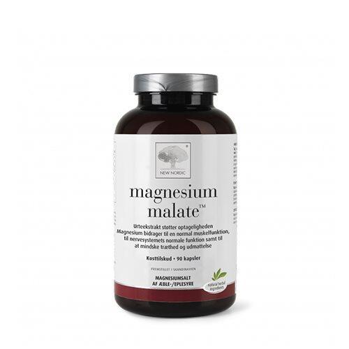 New Nordic Magnesium Malate 90 stk - Kosttilskud til velvære