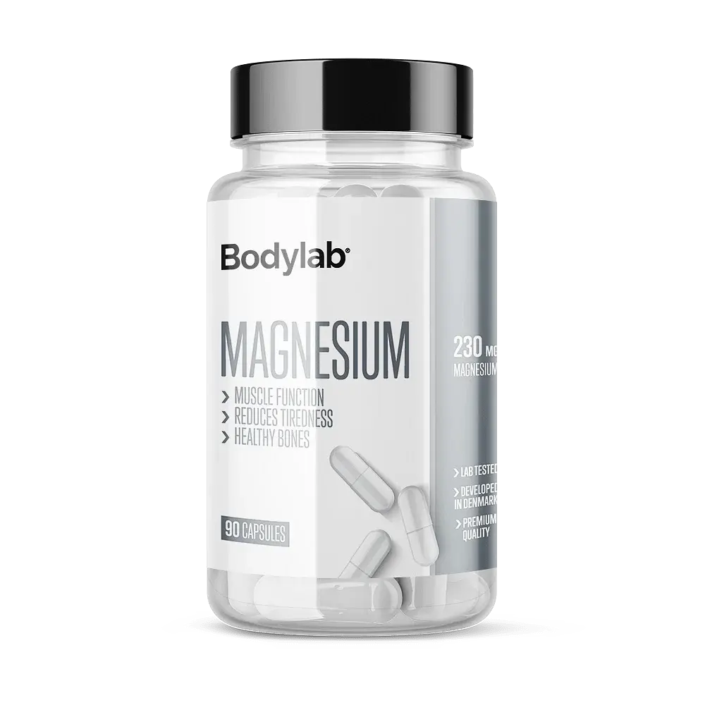 Bodylab Magnesium 90 Stk - Reducer træthed og udmattelse
