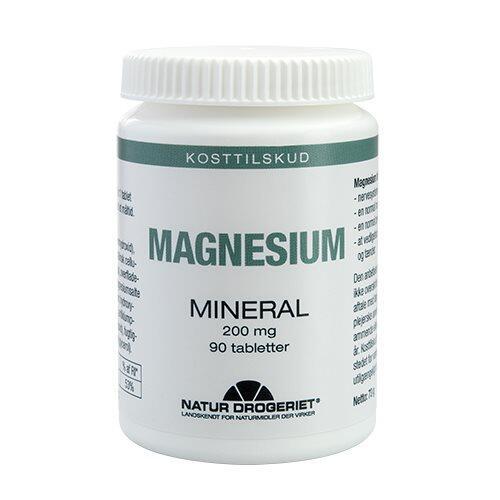 Natur Drogeriet Magnesium 200mg - Kosttilskud til velvære
