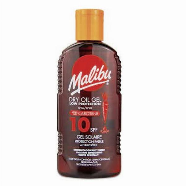 Malibu Sun Tør Oil Gel Carotene SPF10 - 200 ml