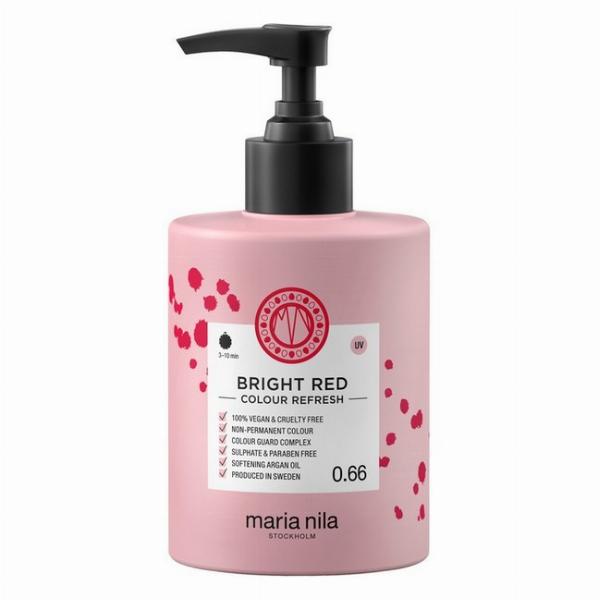 Maria Nila Colour Refresh 0.66 Bright Red 300 ml - Hårpleje