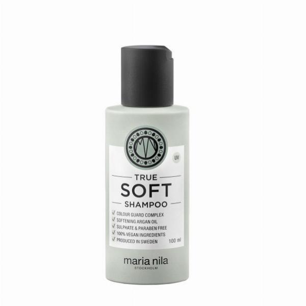 Maria Nila True Soft Shampoo 100 ml - Skånsom Hårpleje