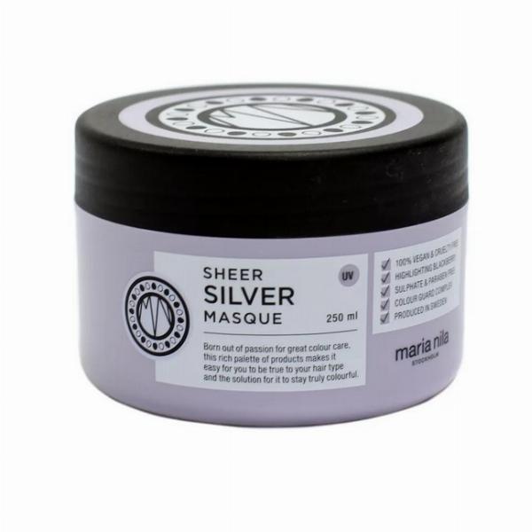 Maria Nila Sheer Silver Masque 250 Ml - Hårpleje Tilbud