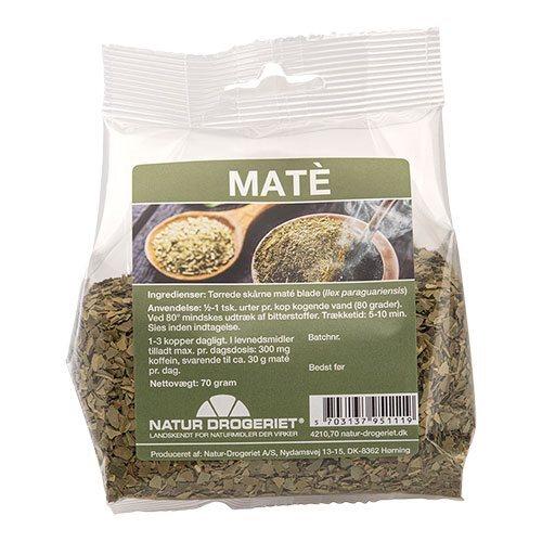 Koffeinholdig Maté Te 70g - Et Alternativ til Kaffe
