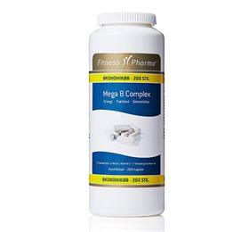 Fitness Pharma Mega B Complex - Energigivende 200 Kap