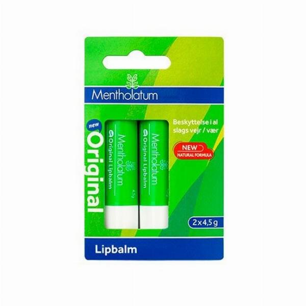 Mentholatum Original Læbepomade 2 Pak - Fantastisk tilbud!