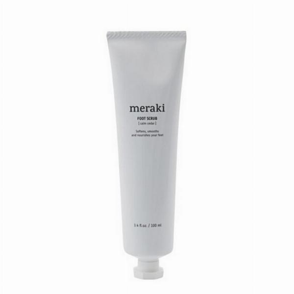 Meraki Fodskrub Calm Cedar 100 Ml - Forkæl Dine Fødder!