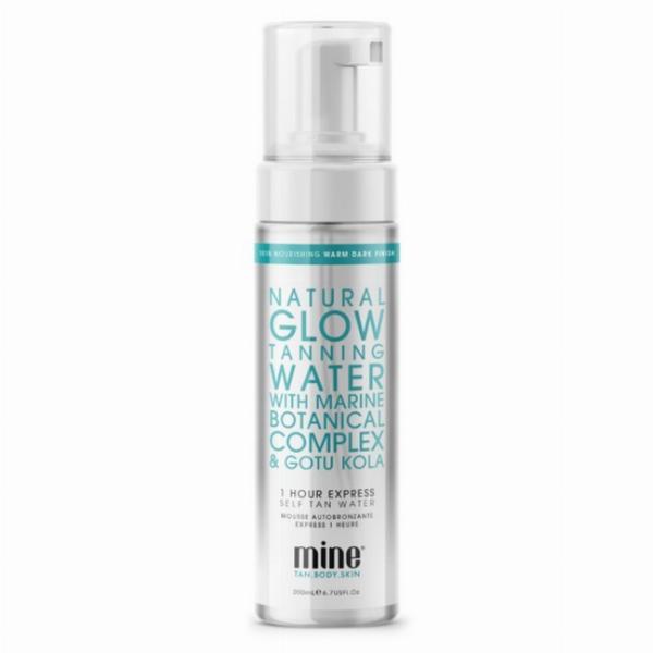 Minetan Natural Glow Selvbruner Vand 200 Ml - Godt Tilbud!