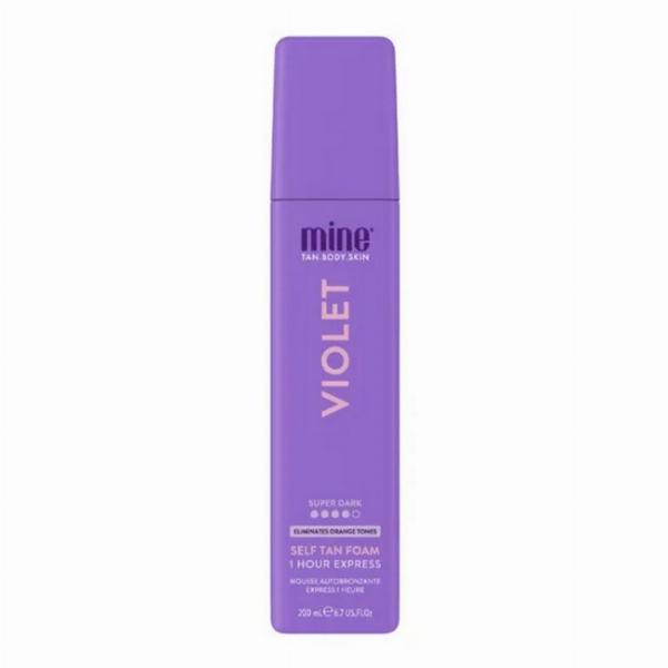 Minetan Violet Selvbruner Skum 200 Ml - Fantastisk Tilbud!