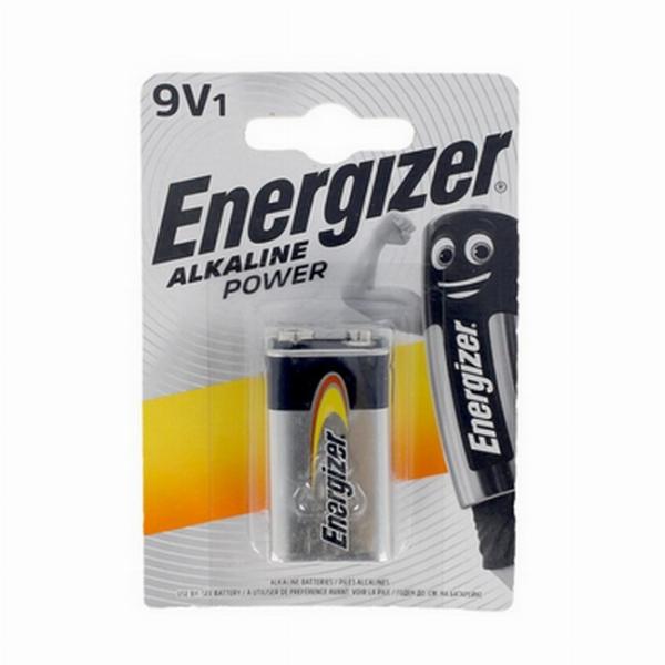 Energizer Alkaline 9V Batteri - 1 Stk til God Pris!