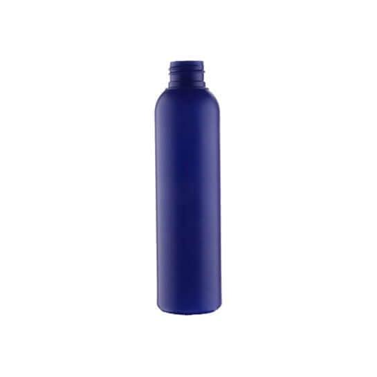 Mørkeblå HDPE Plastflaske 150 ml - Hurtig levering!