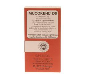 Mucokehl D6 Stikpiller Bull - 10 stk Homøopati Tilbud