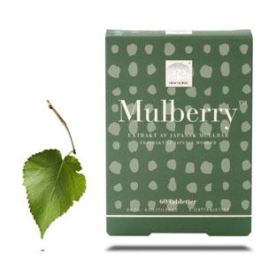 Mulberry Kosttilskud 60 tabletter fra New Nordic