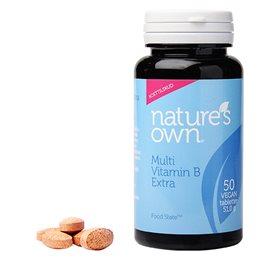 Natures Own Multi Vitamin B Extra - 50 Tabletter til Sundhed