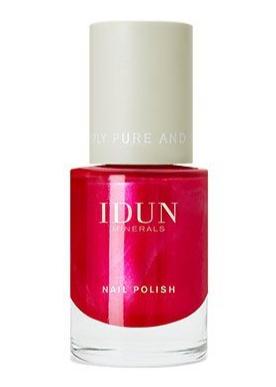 Idun Minerals Neglelak i Cinnober Rød 11ml