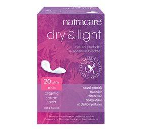 Natracare Dry Light Bind til Let Inkontinens - 20 Stk