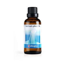 Allergica Natrium Phos D6 Cellesalt 50ml - Homøopatisk Lægemiddel