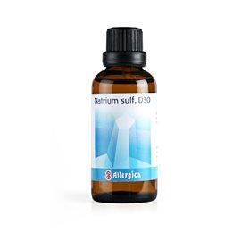 Allergica Natrium Sulf D30 Cellesalt 50ml - Sundhedsprodukt