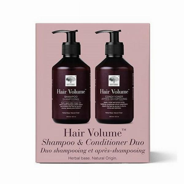 New Nordic Hår Volume Shampoo & Balsam Sampak 250 Ml