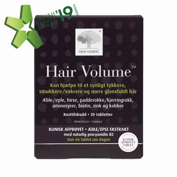 New Nordic Hairvolume Tabletter - 30 stk til skønhed