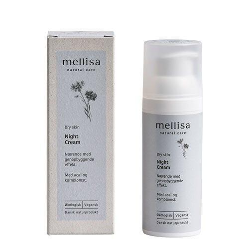 Mellisa Natcreme til Tør Hud 50ml - Pleje og Beskyttelse