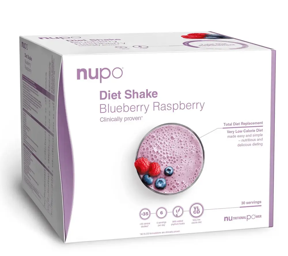 Nupo Diet Værdi Pakke - Blåbær Hindbær 30 Portioner