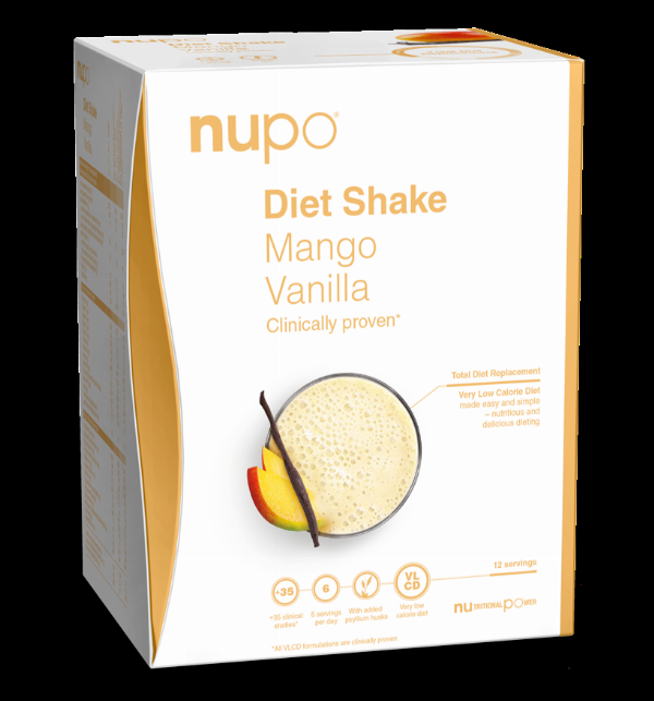 Nupo Mango Vanilla Diet Shake - Forfriskende 2 dages kur
