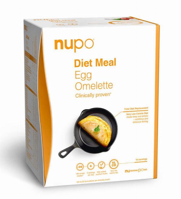 Nupo Diet Måltid: Æggeomelet 10 Portioner - Sundhedsvenlig