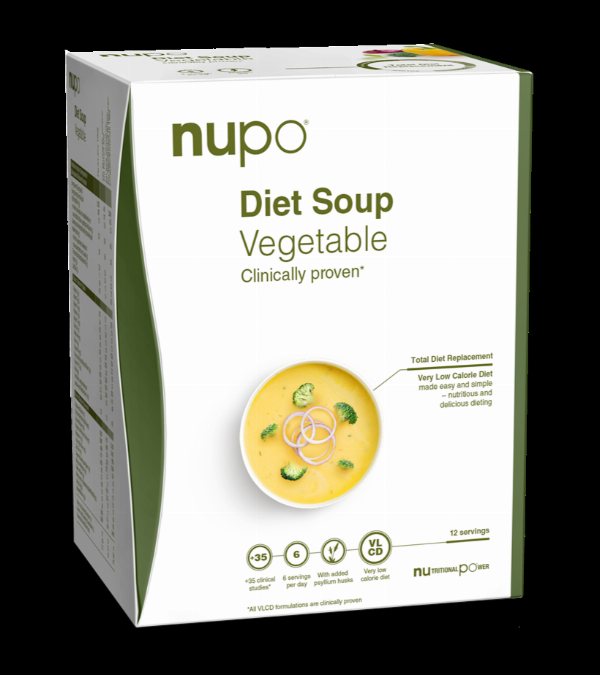 Nupo Diet Suppe - Vegetabilsk Smag 384g