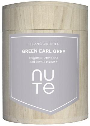 Nute Green Earl Grey - Økologisk Grøn Te 100g