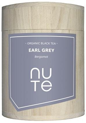 Nute Earl Grey Økologisk Sort Te 100g - Klassisk Smag