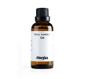 Allergica Nux Vomica D6 Bull 50ml - Homøopatisk Lægemiddel