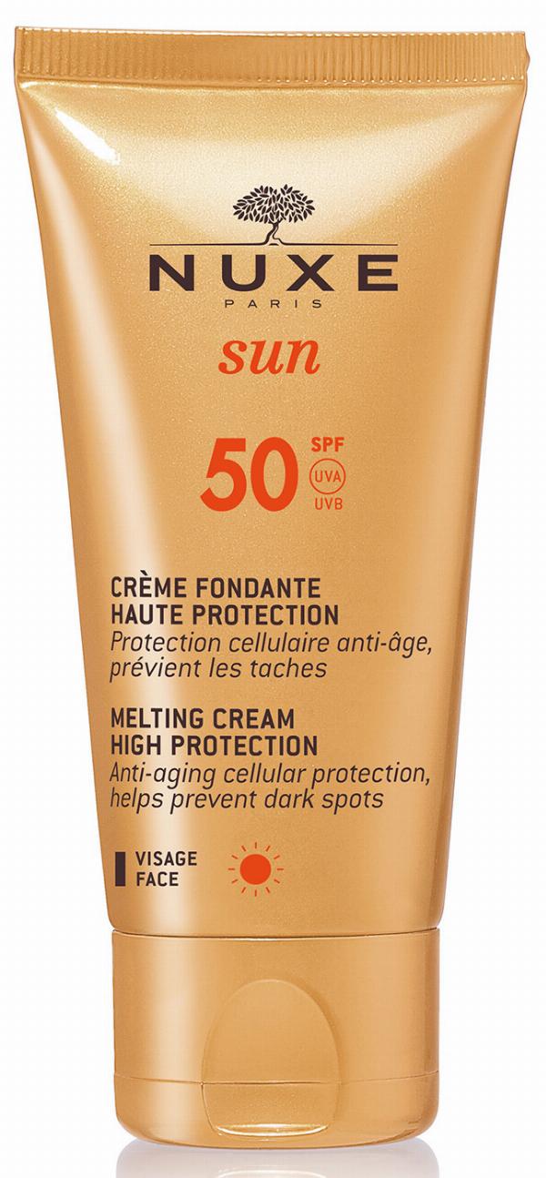 Nuxe Solcreme til Ansigt SPF 50 - Optimal Solbeskyttelse
