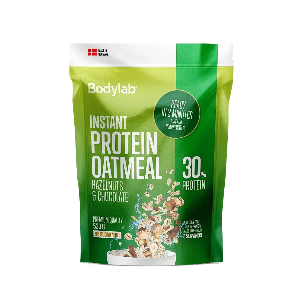 Bodylab Instant Protein Havregrød med Hasselnødder 520g