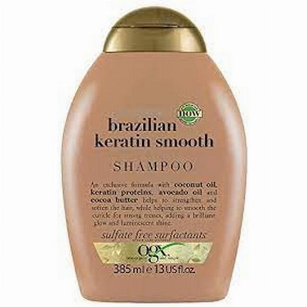 Ogx Brazilian Keratin Glat Shampoo - 385 ml på udsalg!