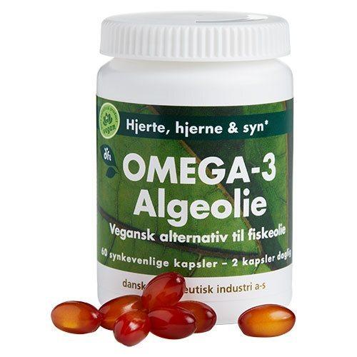 Dfi Omega 3 Algeolie - Vegansk Kosttilskud 60 kapsler