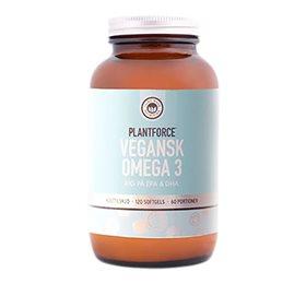 Plantforce Omega 3 Vegansk EPA & DHA - 120 Kapsler