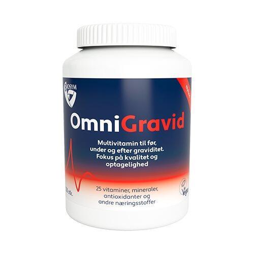 Biosym Omnigravid 120 tabletter til gravide næringsstoffer